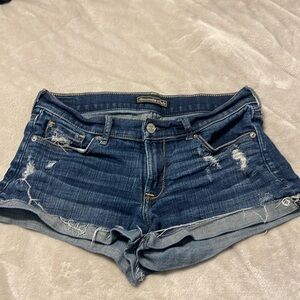 Dark Wash ripped denim jeans